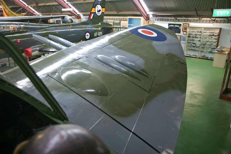 PK481 Spitfire F.22 at RAAFA Aviation Heritage Museum