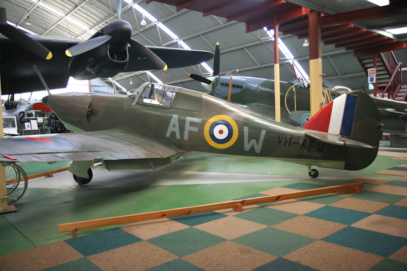 _VH-AFW_AF-W_Sindlinger_Hurricane_replica_RAAFA_Museum