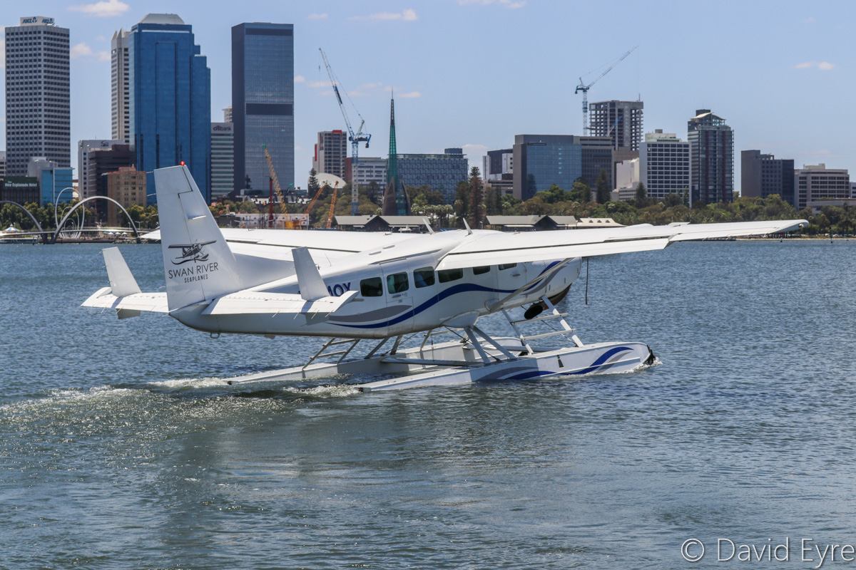 Swan River Seaplanes launch seaplane day tours from Perth to Margaret
