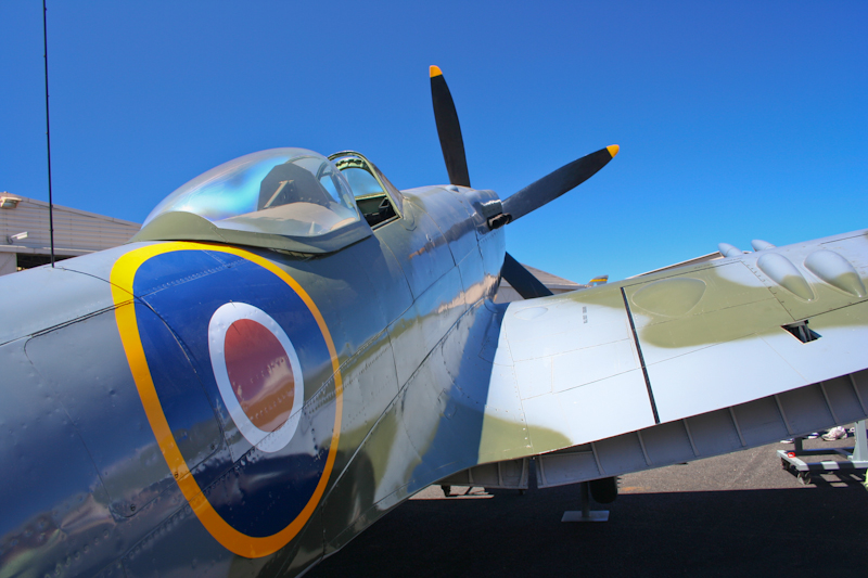 PK481 Spitfire F.22 at RAAF Pearce Air Show 2005