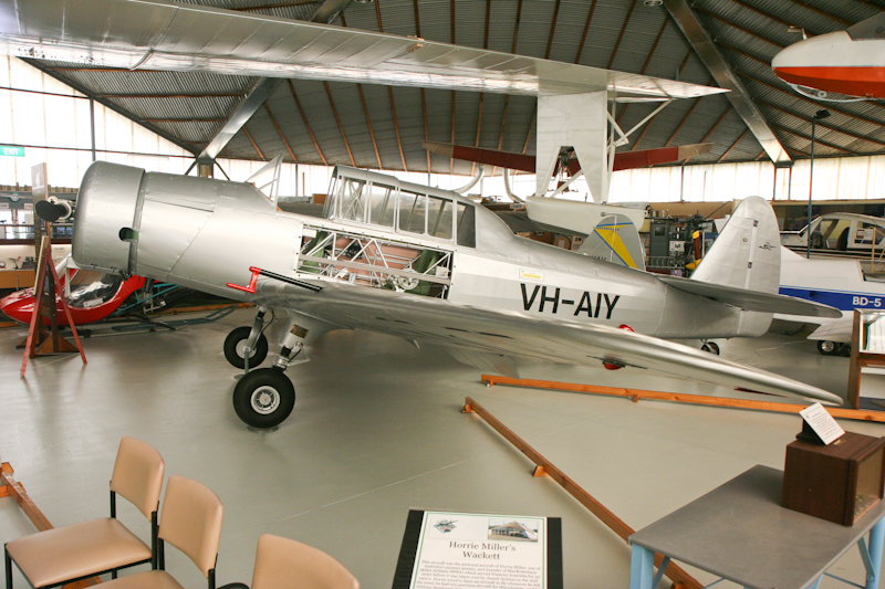 VH-AIY CAC CA-6 Wackett
