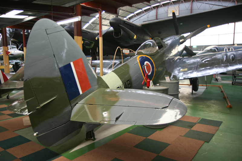 PK481 Spitfire F.22 at RAAFA Aviation Heritage Museum