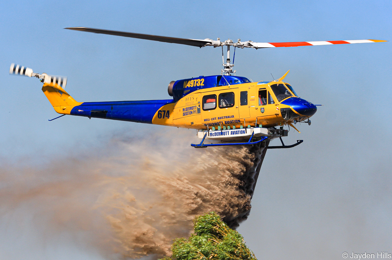 N49732 / HELITACK 672 Bell 214B-1 BigLifter (MSN 28005) of