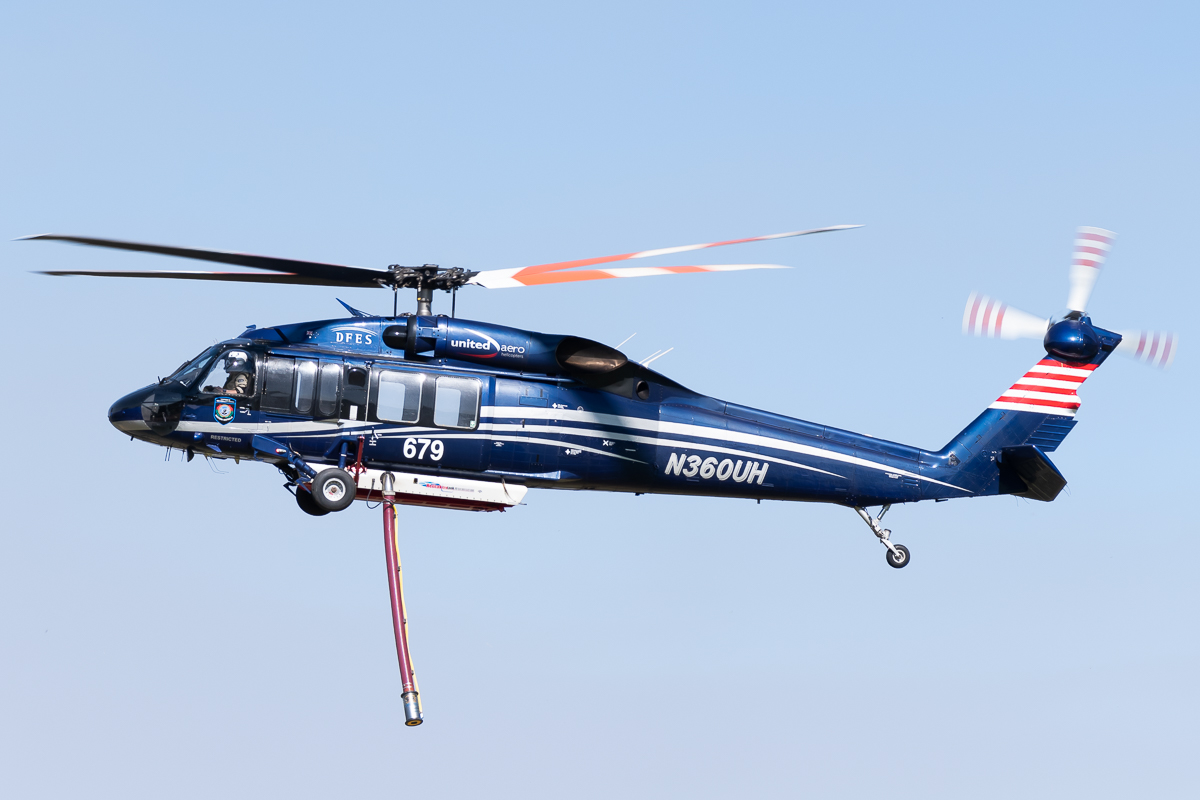 N360UH / HELITAK 679 Sikorsky UH-60A Blackhawk of United Aero