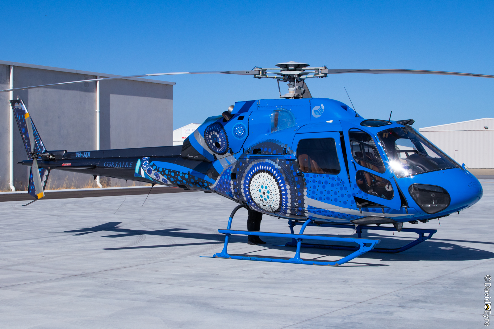 VH-JZX Eurocopter AS355F2 Twin Squirrel owned by Corsaire Aviation