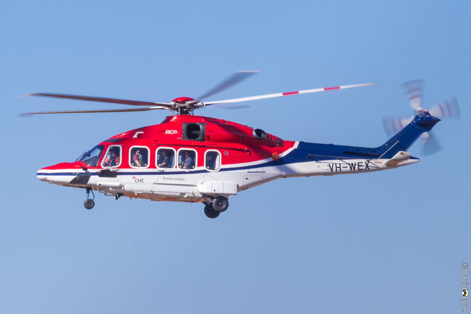 VH-WEX Leonardo AW189 operated by CHC Helicopters (Lloyd Helicopters ...